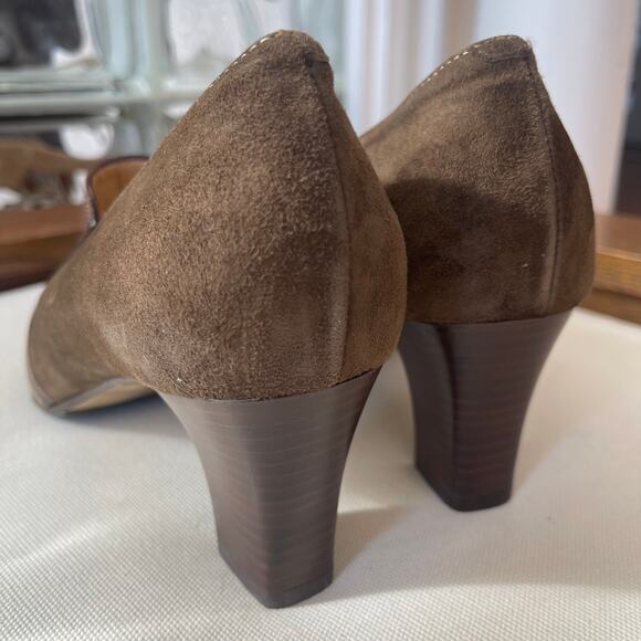 Chiara Colini Made in Italy Suede Patchwork Heels 9 - Picture 5 of 10